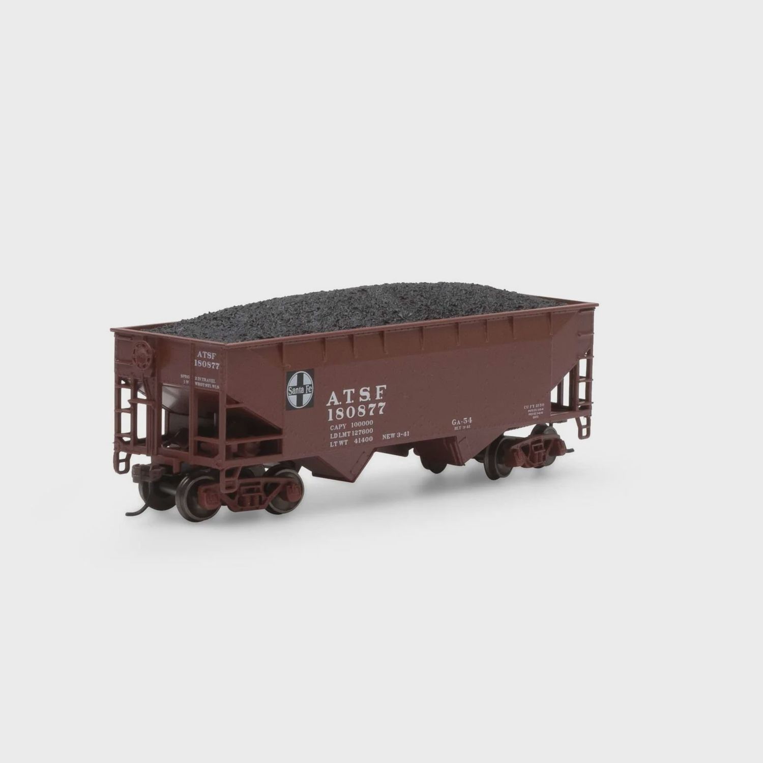 RND1279, HO 34&#39; 2-Bay Offset Open Hopper, SF #180877