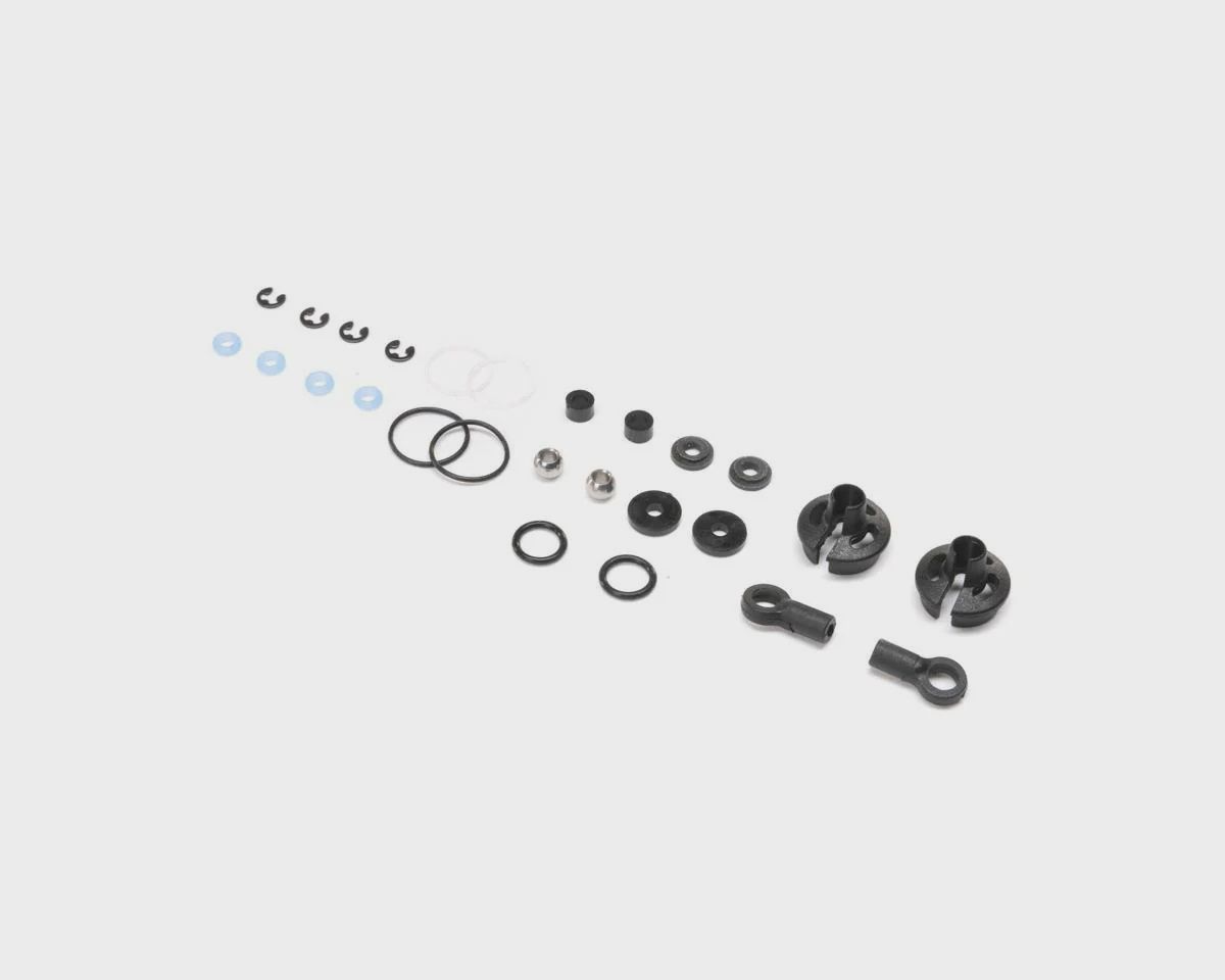 LOS213013, Losi Shock Rebuild Pack: Mini-B, BL
