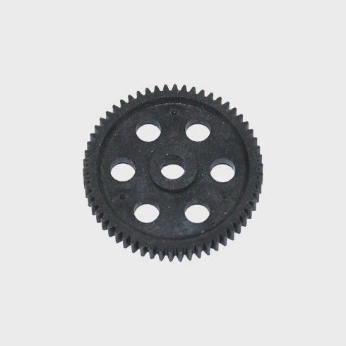RER03004, 58T Spur Gear(.6 Mod)(Plastic)(1pc)