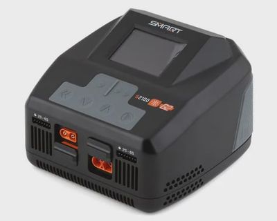 SPMXC2000 ,Spektrum RC S2100 G2 AC Smart Charger (6S/12A/100W x2)