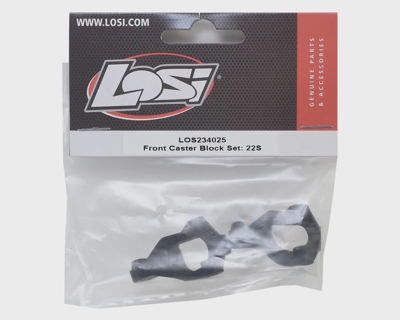 LOS234025, Losi 22S SCT Front Caster Block Set