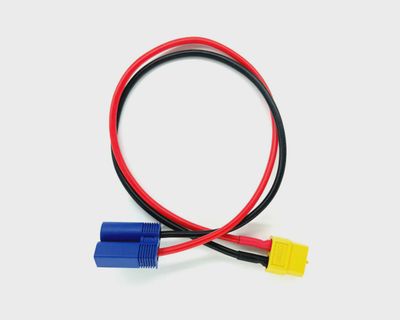 RCE1682, Racers Edge Charge Adapter: EC5 Device to M XT60- 300mm Wire