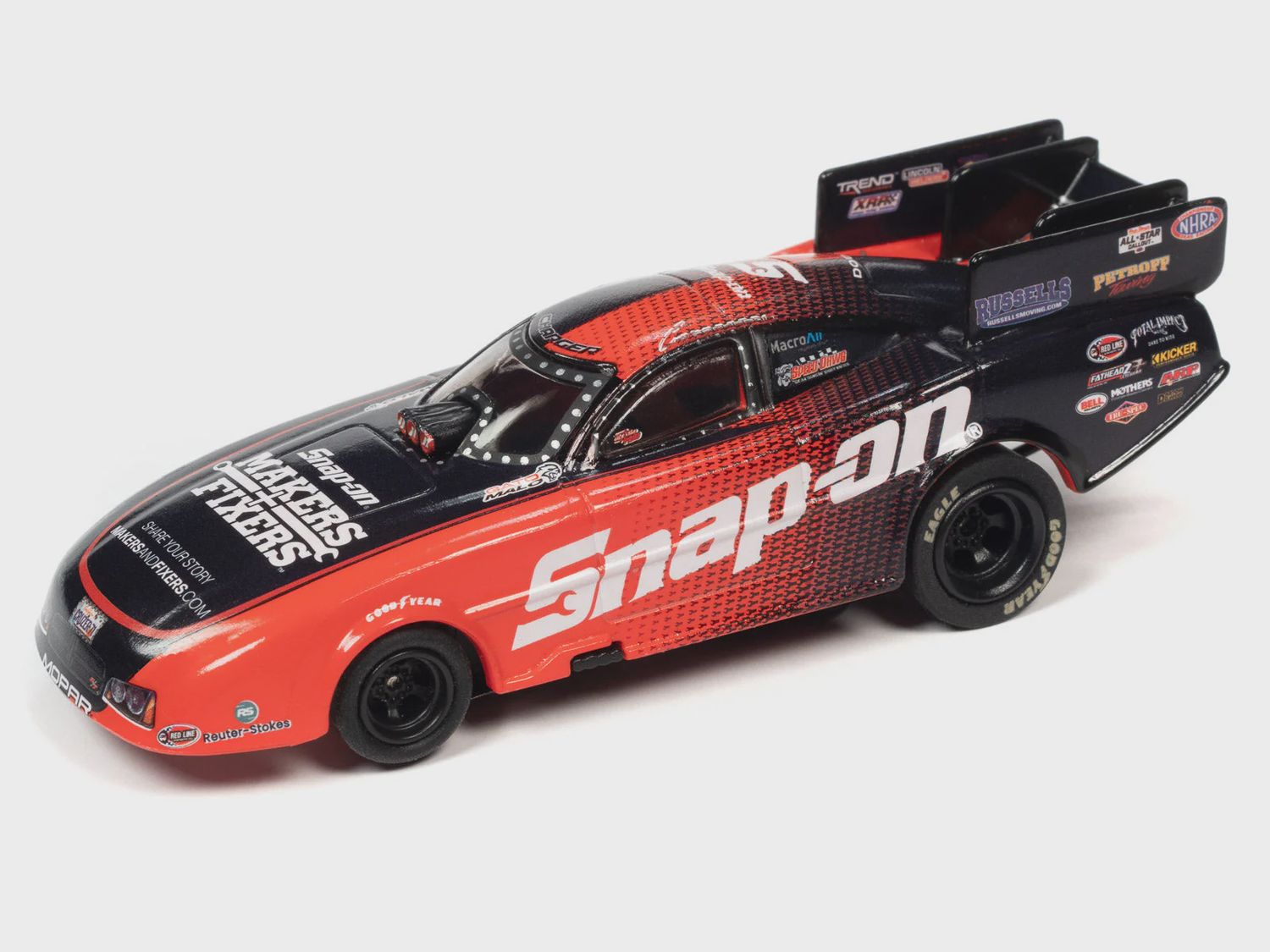 SC389/48, Auto World NHRA Funny Cars - 4 Gear 2023 Release 1