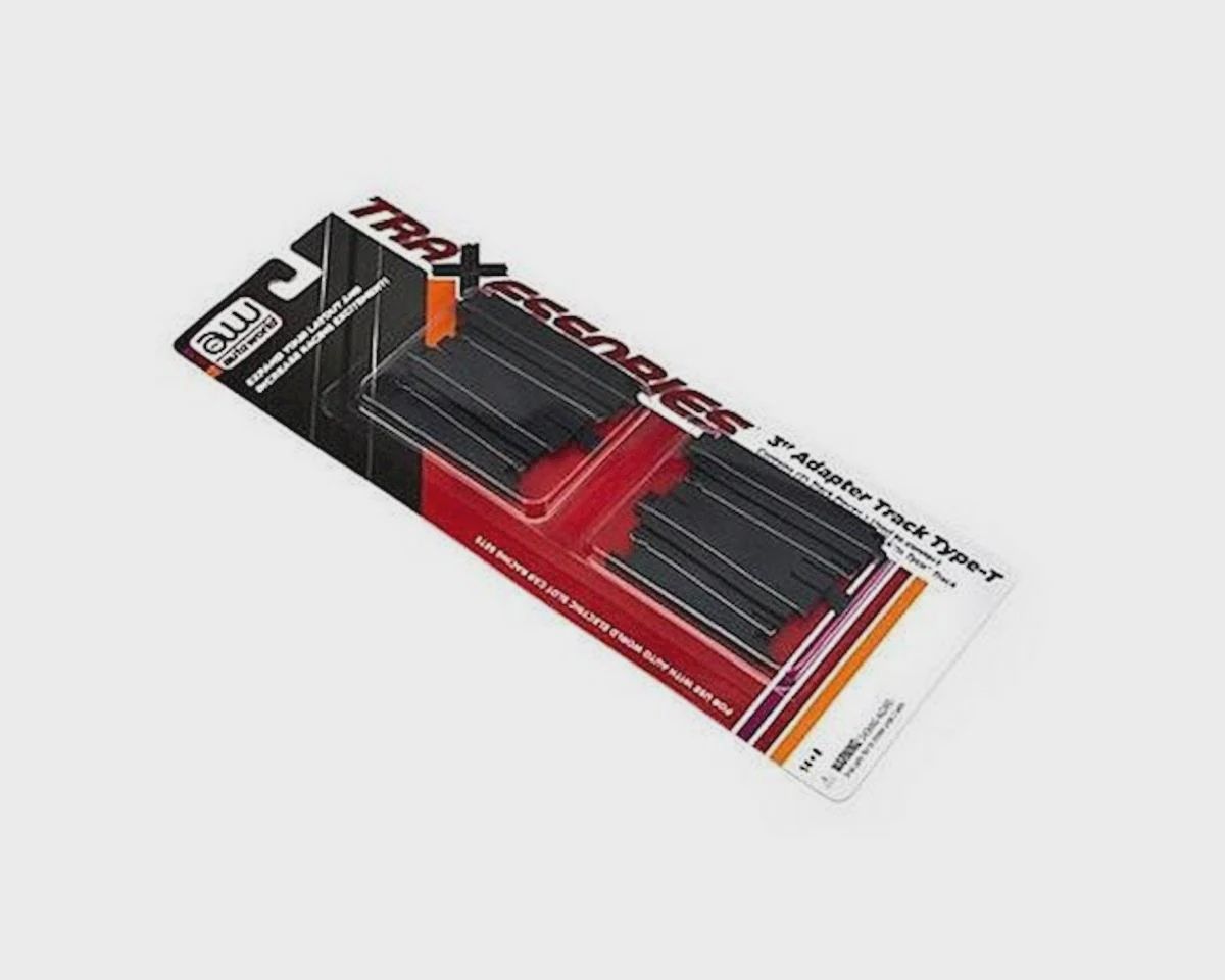 AWD00178, Auto World 1/64 Scale 3" Adaptor Track (Auto World to Tyco)