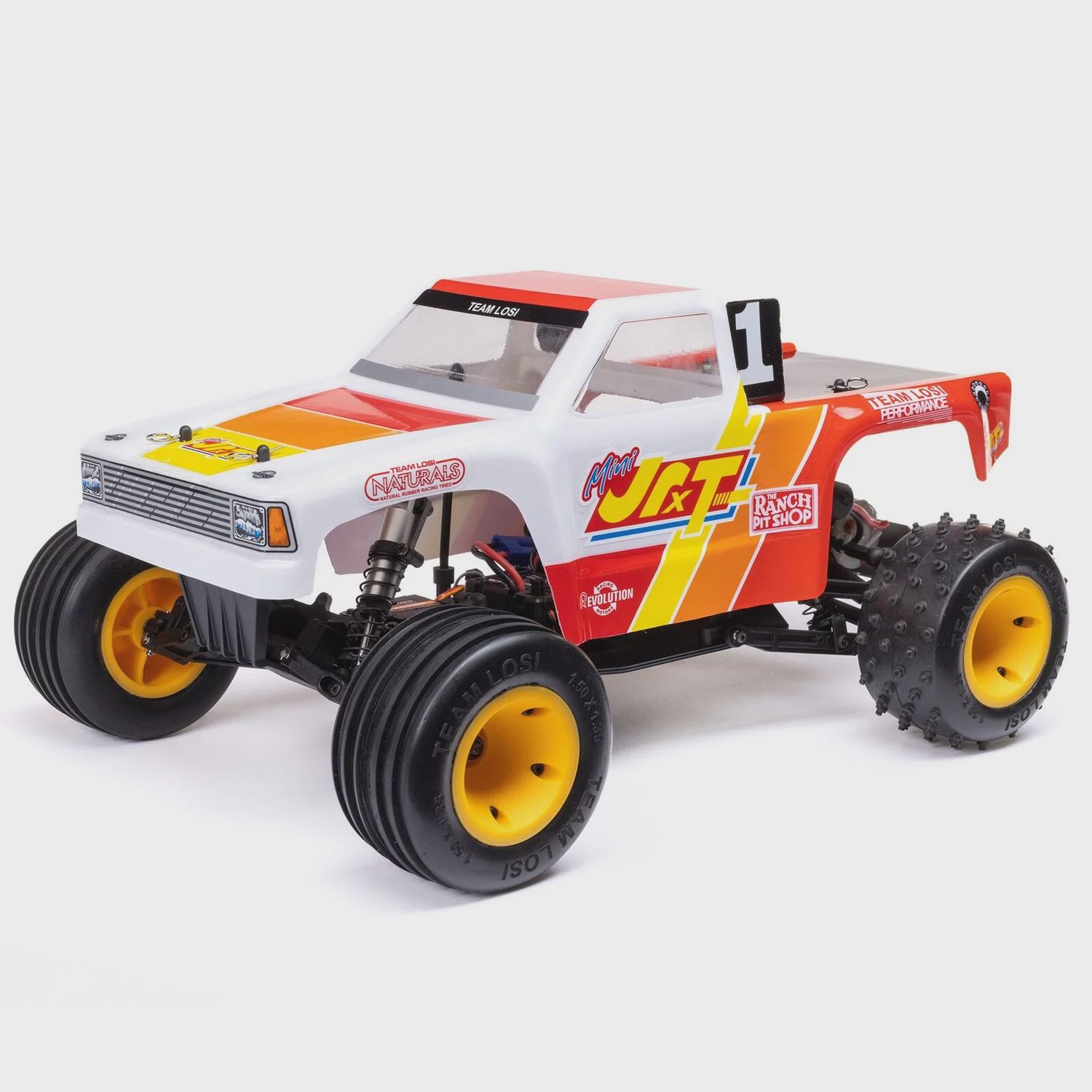 LOS01021, 1/16 Mini JRXT Brushed 2WD Limited Edition Racing Monster Truck RTR