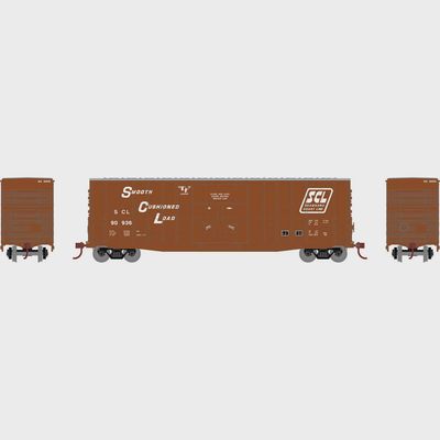 RND88176, HO 50&#39; Waffle HC Plug Door Box, SCL #90936