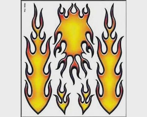 XXXR004, XXX Main R004 Internal Graphic Sticker Fire