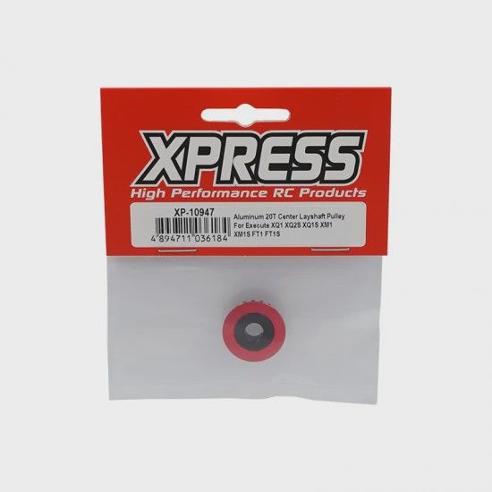 XP-10947, ALUMINUM 20T CENTER LAYSHAFT PULLEY