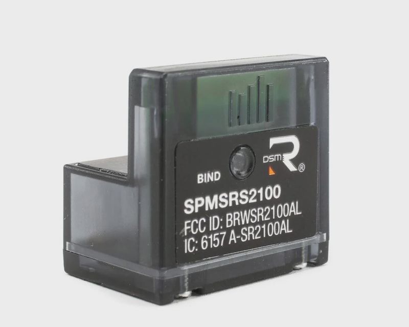 SPMSR2100, Spektrum RC SR2100 Micro 3-Channel DSMR Race Surface Receiver w/Internal Antenna