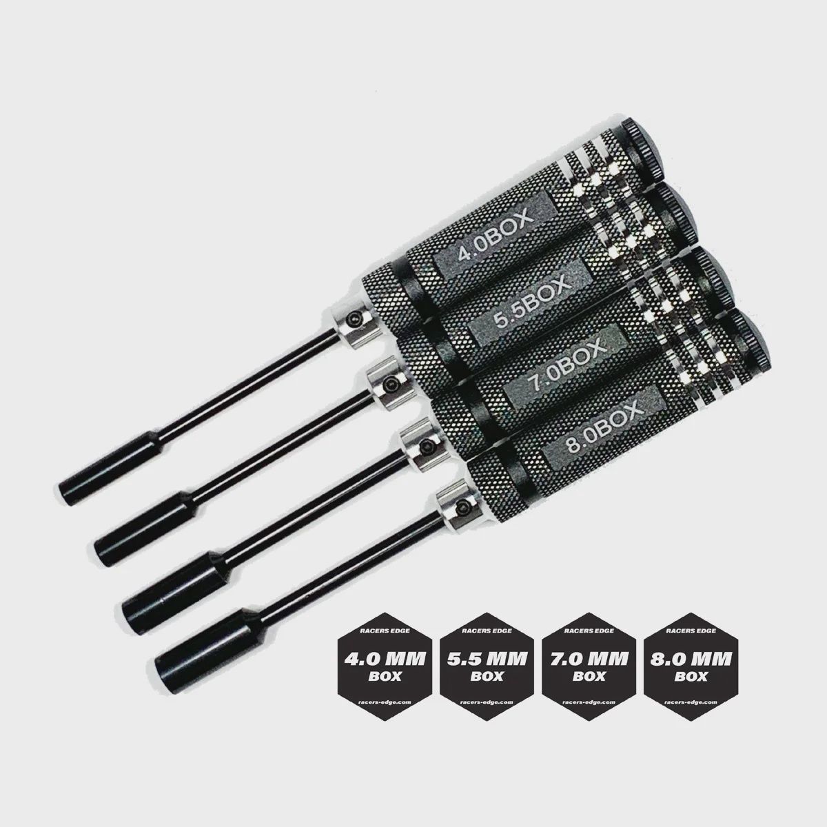 RCE7220, 7220 - Metric Nut Driver Set w/ Black Handles (4pc)