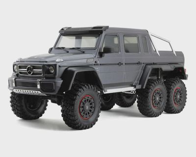 88296-4, Traxxas TRX-6 1/10 6x6 Trail Crawler w/Mercedes-Benz G 63 AMG Clipless Body w/TQi 2.4GHz Radio