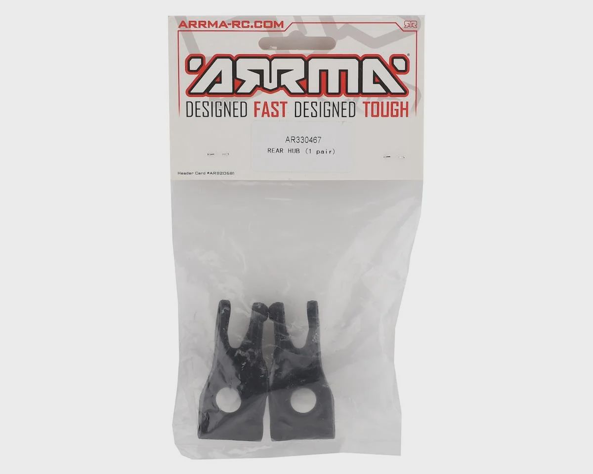 ARA330467, Arrma Senton 4x4 Rear Hub Set (2)