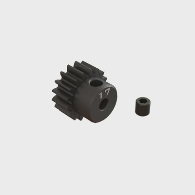 ARA311079, 17T 0.8Mod 1/8&quot; Bore CNC Steel Pinion Gear
