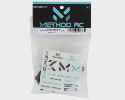 MTDHA10001BLK, Method RC X-MAXX/XRT 6x40 24mm Hex Adaptor (Black) (2) (12.5mm Offset)