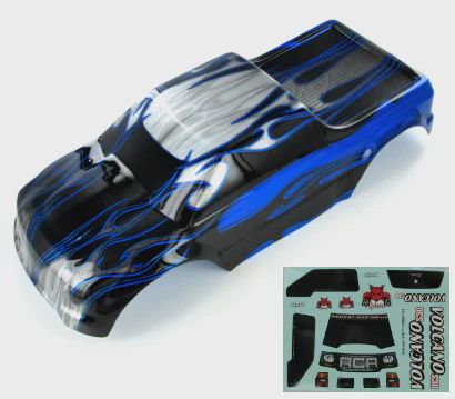 RED88049-BL, 1/10 Scale Truck Body (Blue)