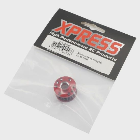 XP-10345, ALUMINUM CENTER PULLEY FOR MID MOTOR CONVERSION KIT XP-10625