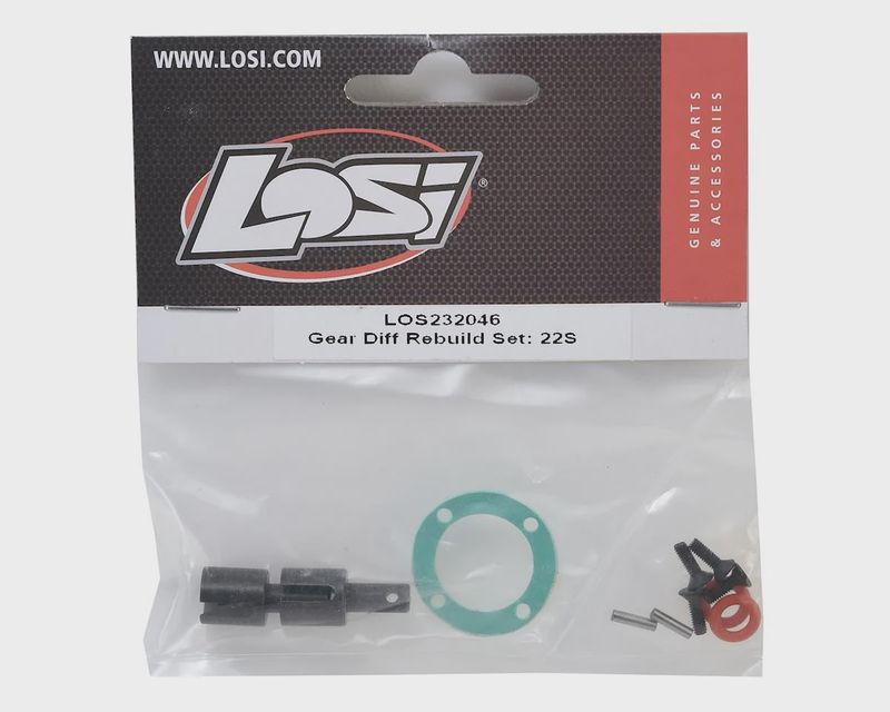 LOS232046, Gear Diff Rebuild Set: 22S