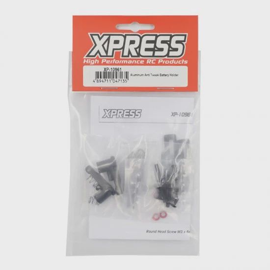 XP-10961, ALUMINUM ANTI TWEAK BATTERY HOLDER