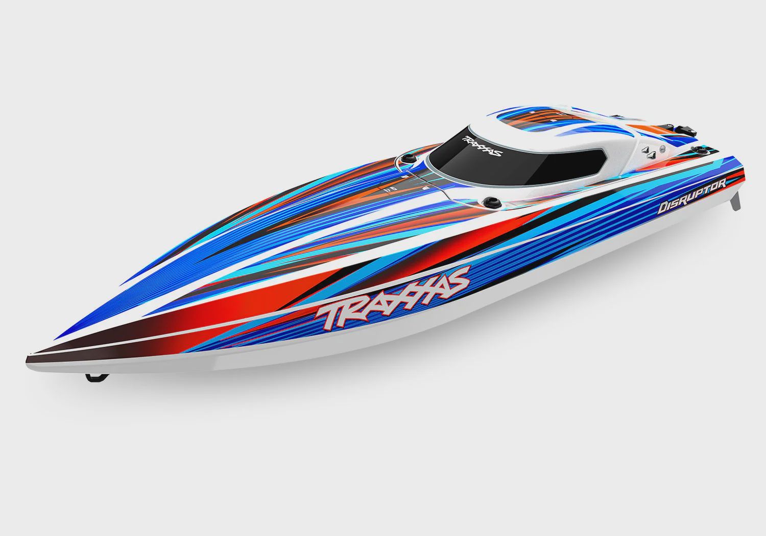 Traxxas Disruptor 4S 26&quot; Self-Righting Boat, Color: Blue