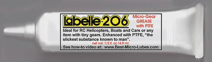 430-206, Hi-Performance R/C Model Grease -- 1/2oz 14.8mL