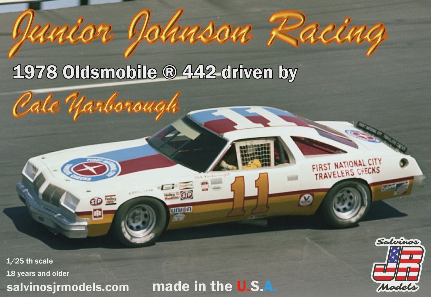 SJMJJO1978B, Salvinos JR Models 1/24 1978 Cale Yarborough Oldsmobile 442