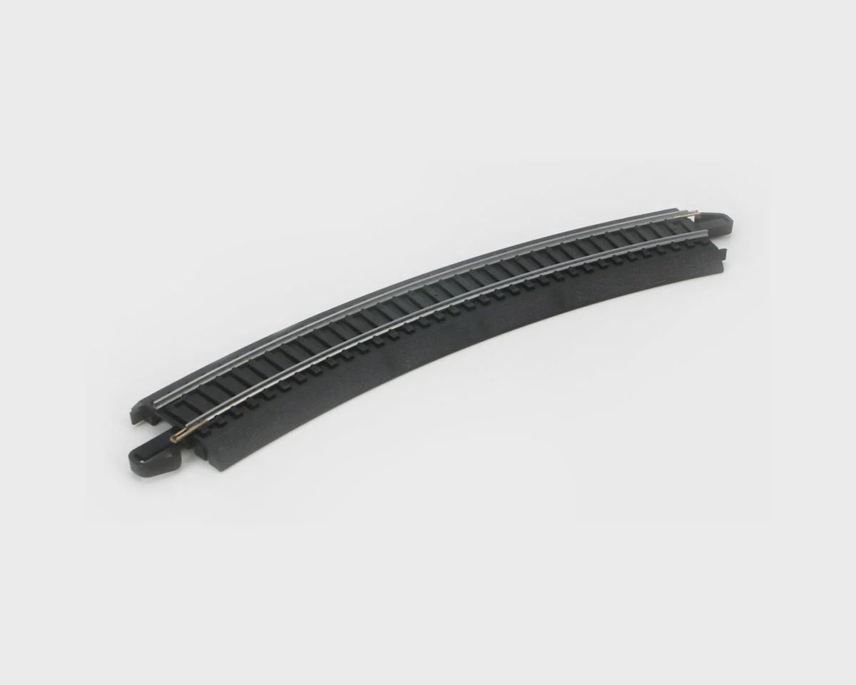 BAC44480, Bachmann E-Z Track 18" Radius Curved Black Roadbed (HO Scale)