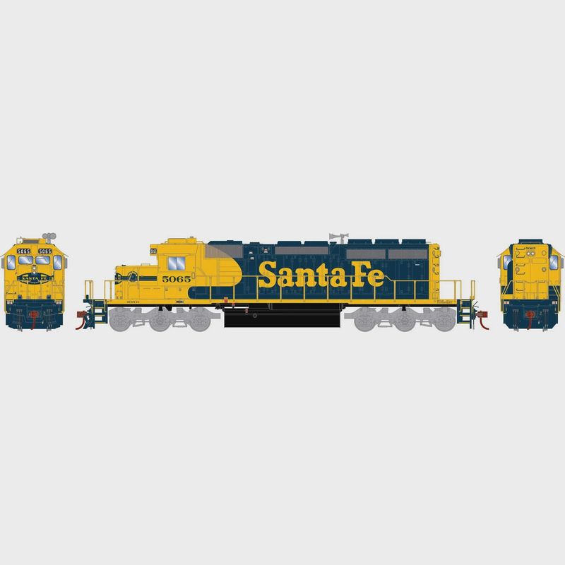 ATH72082, HO RTR SD40-2, ATSF # 5065