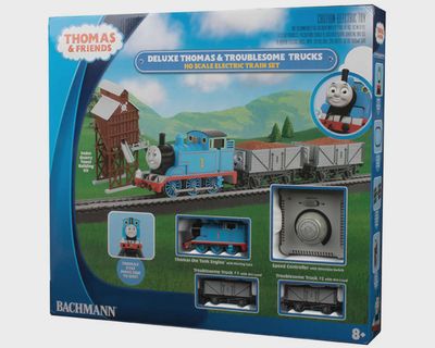 BAC00760, Bachmann HO Deluxe Thomas &amp; the Troublesome Trucks Freight Set