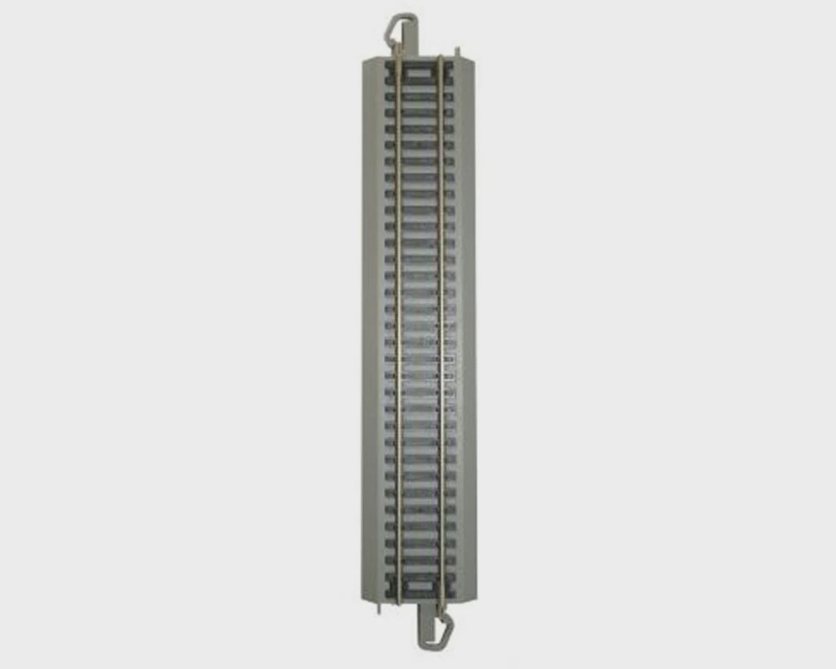 BAC44581, Bachmann E-Z Track 9" Straight Gray Roadbed (HO Scale)