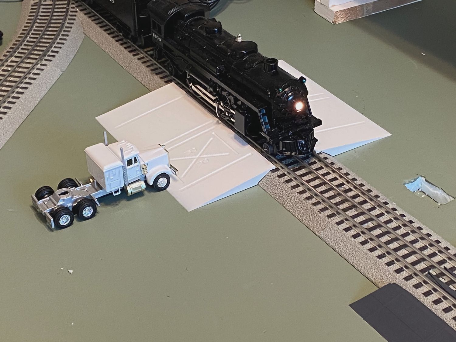 BT12424, O Scale Railroad Crossing Transition Piece For FasTrack¬Æ (2)