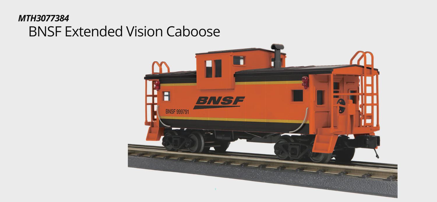 MTH30773, MTH Extended Vision Cabooses, Roadname: BNSF