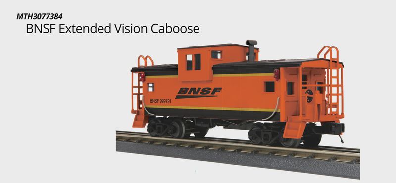 MTH30773, MTH Extended Vision Cabooses