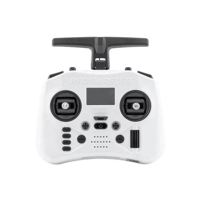 RadioMaster Pocket Crush RC Transmitter - ELRS 2.4GHz - Choose Your Color, Color: Frost White