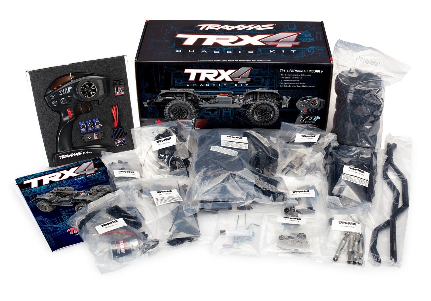 Traxxas TRX-4 1/10 Scale Trail Rock Crawler Assembly Kit