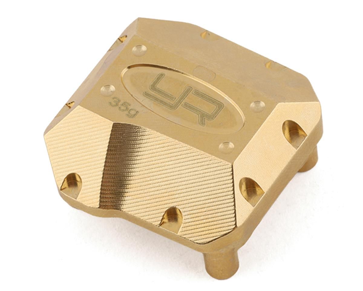 Yeah Racing Axial SCX10 II Brass Differential Cover (35g)