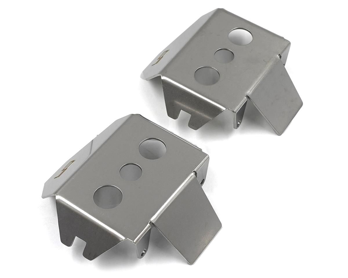 Yeah Racing Axial SCX6 Stainless Steel Front &amp; Rear Differential Protectors (2)