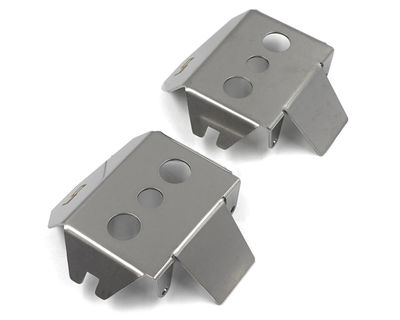 Yeah Racing Axial SCX6 Stainless Steel Front &amp; Rear Differential Protectors (2)