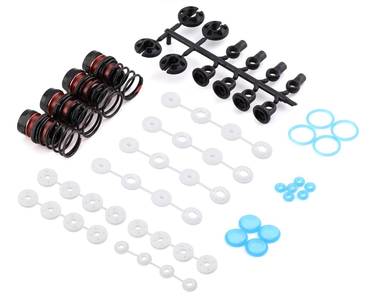 Yeah Racing Aluminum QUTUS Challenger Big Bore M-Chassis Shocks (Black) (4)