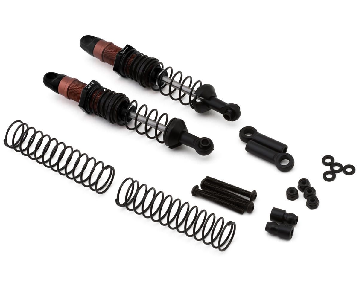 Yeah Racing Aluminum Desert Cobra Dual Spring Shocks (Black) (2) (90mm)