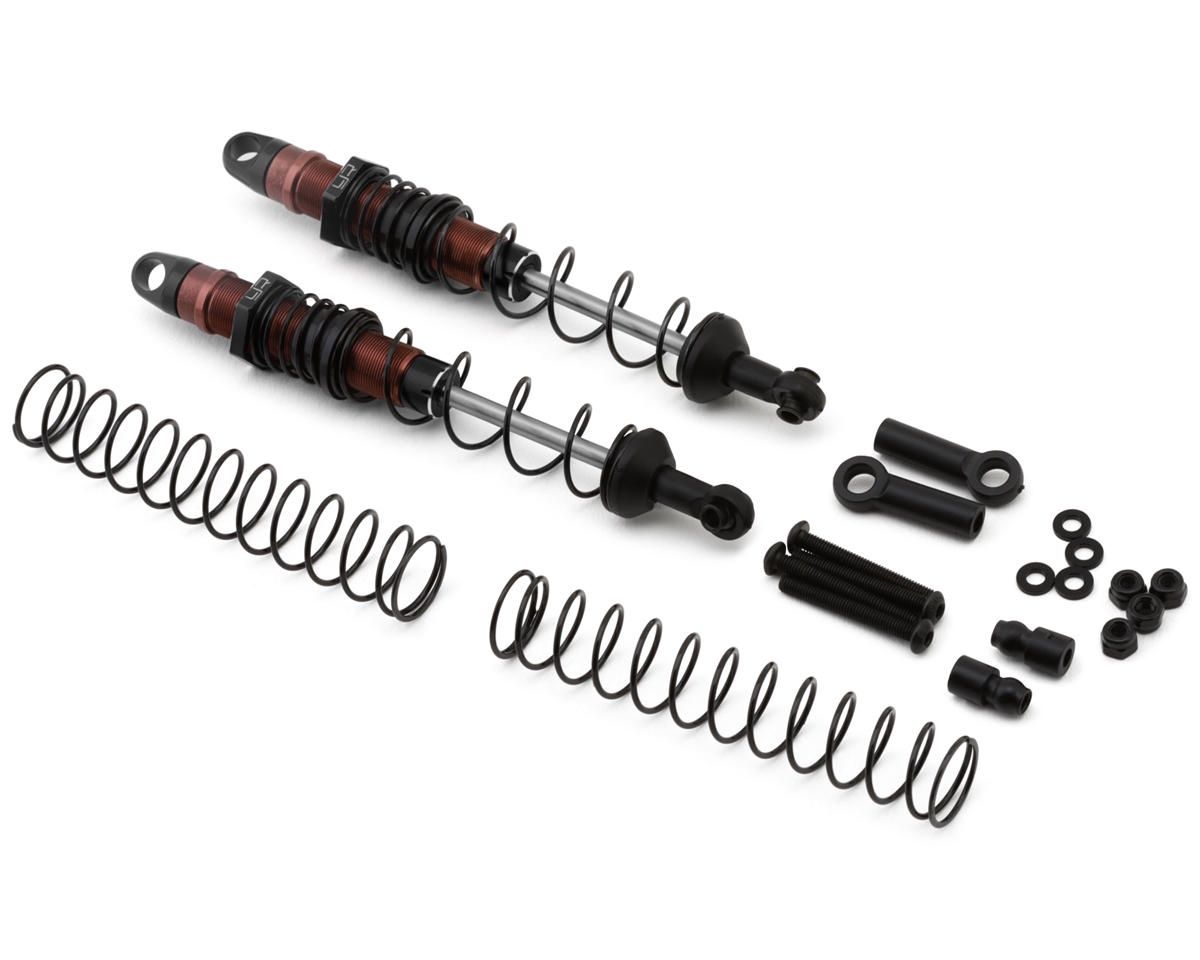 Yeah Racing Aluminum Desert Cobra Dual Spring Shocks (Black) (2) (110mm)