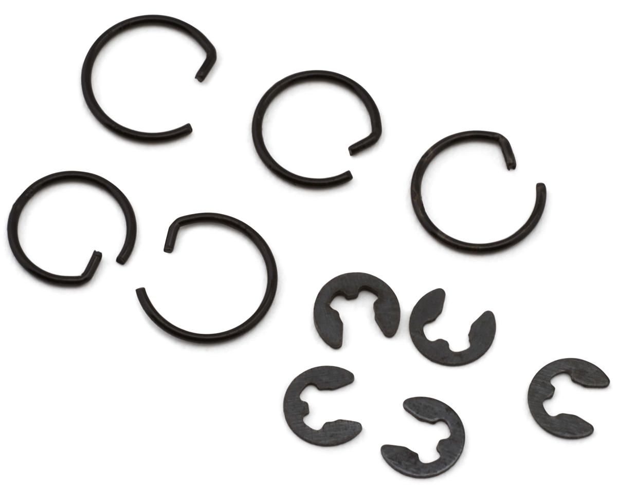 Yeah Racing Desert Lizard DDL Shock C-Clips &amp; E-Clips Set