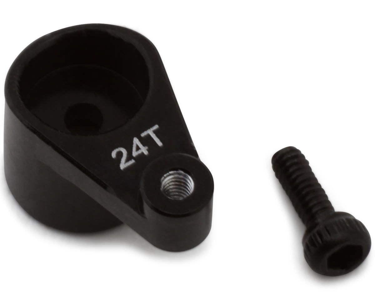 Yeah Racing LosiÔøΩ Micro-B Aluminum Servo Horn (Black) (24T)