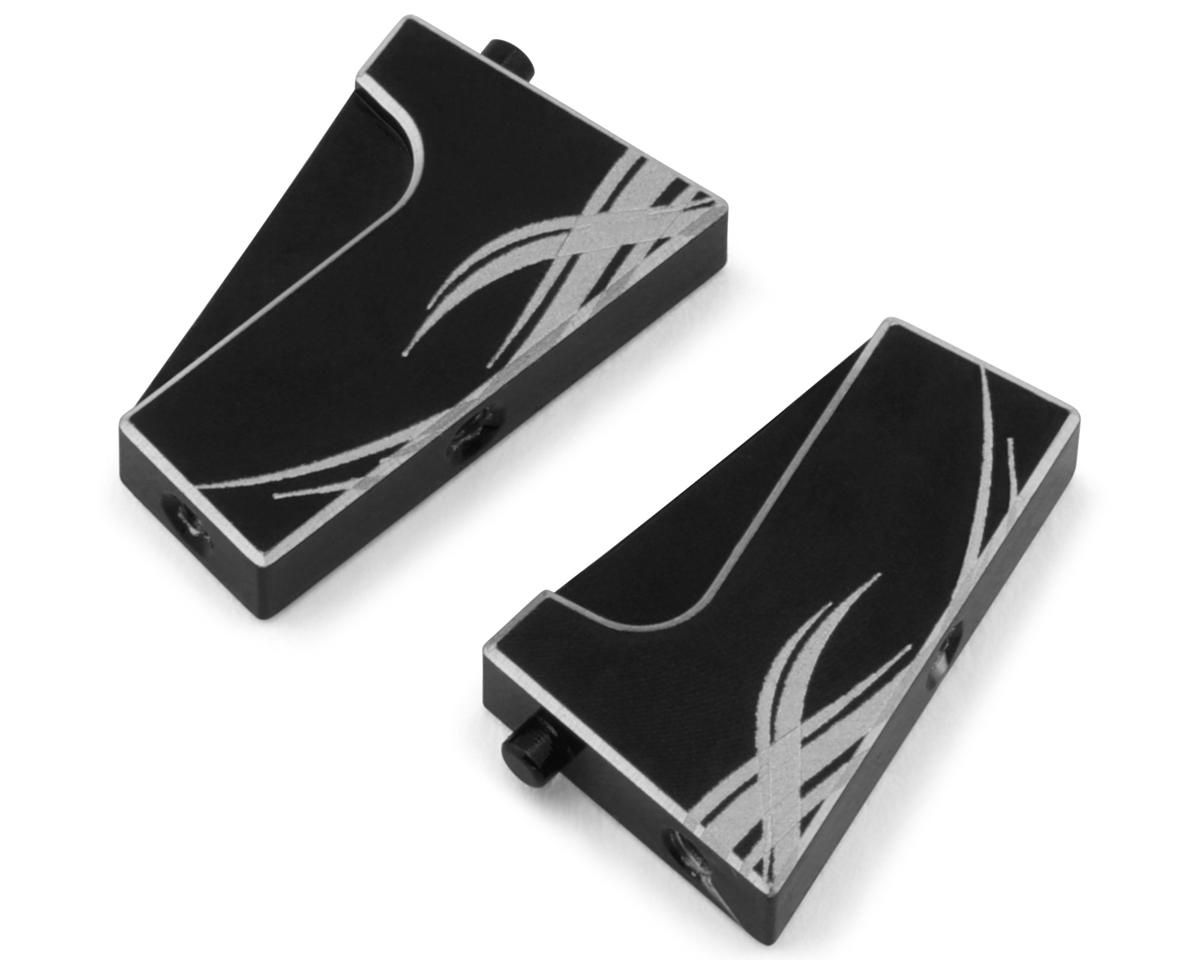 Yeah Racing LosiÔøΩ Micro-B Aluminum Servo Mounts (Black) (2)