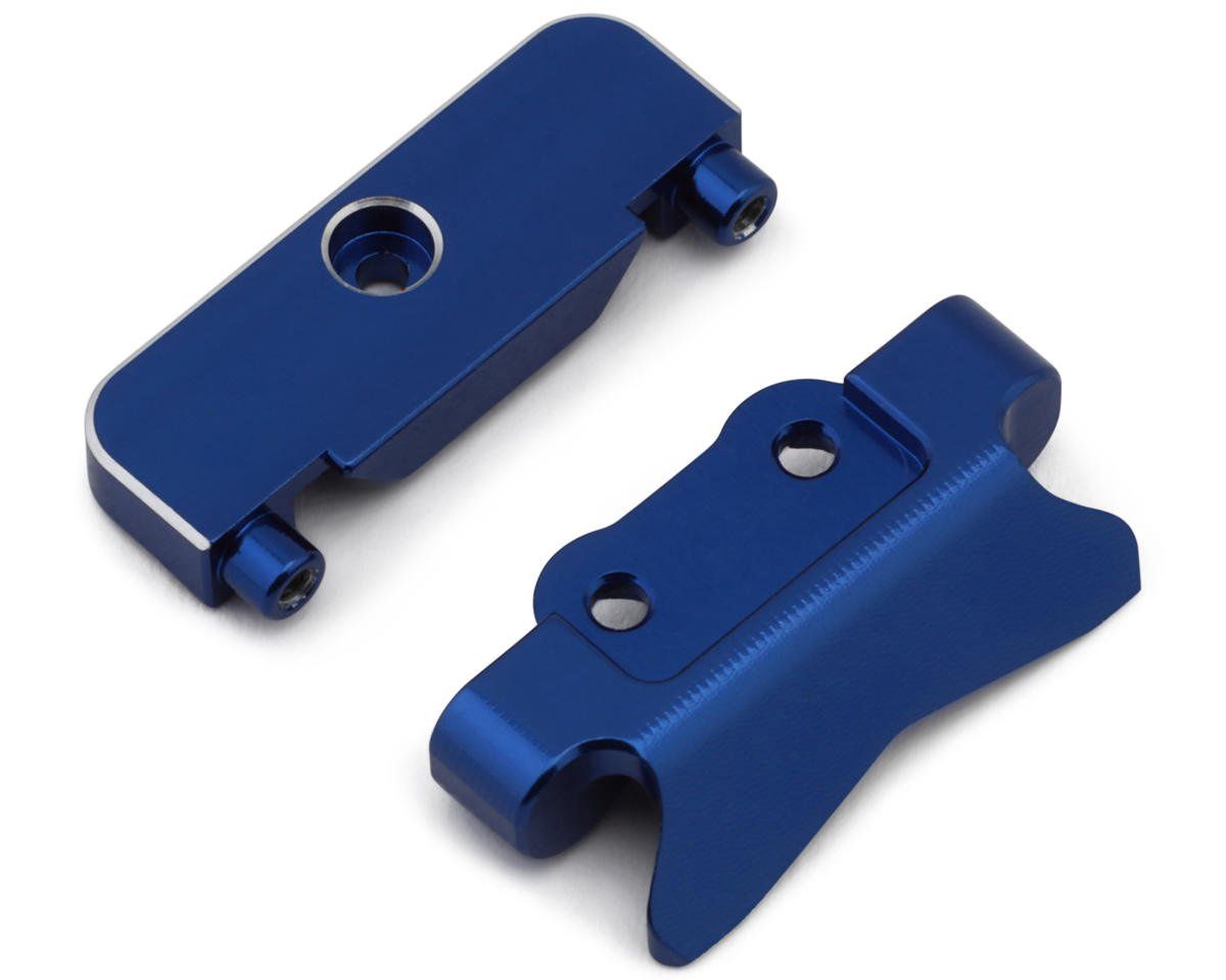 Yeah Racing Losi Micro-B Aluminum Suspension Mount Set (Black) (2)