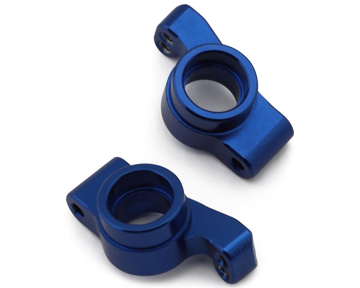 Yeah Racing Losi Micro-B Aluminum Rear C-Hub Set (Blue) (2)