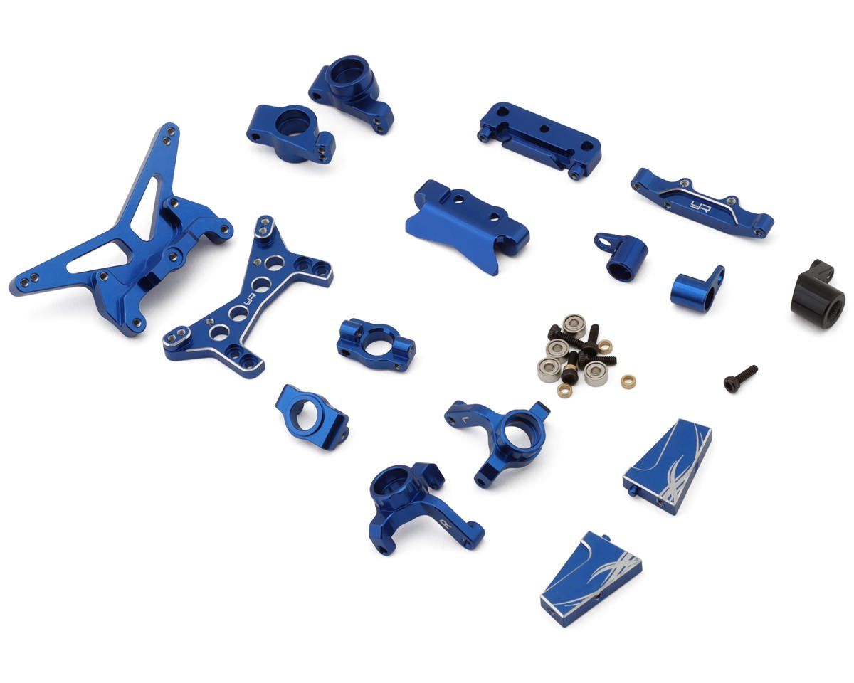 Yeah Racing LosiÔøΩ Micro-B Aluminum Essential Conversion Kit (Blue)