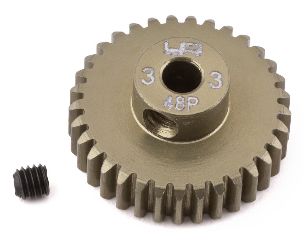Yeah Racing 48P Hard Coated Aluminum Pinion Gear (33T)