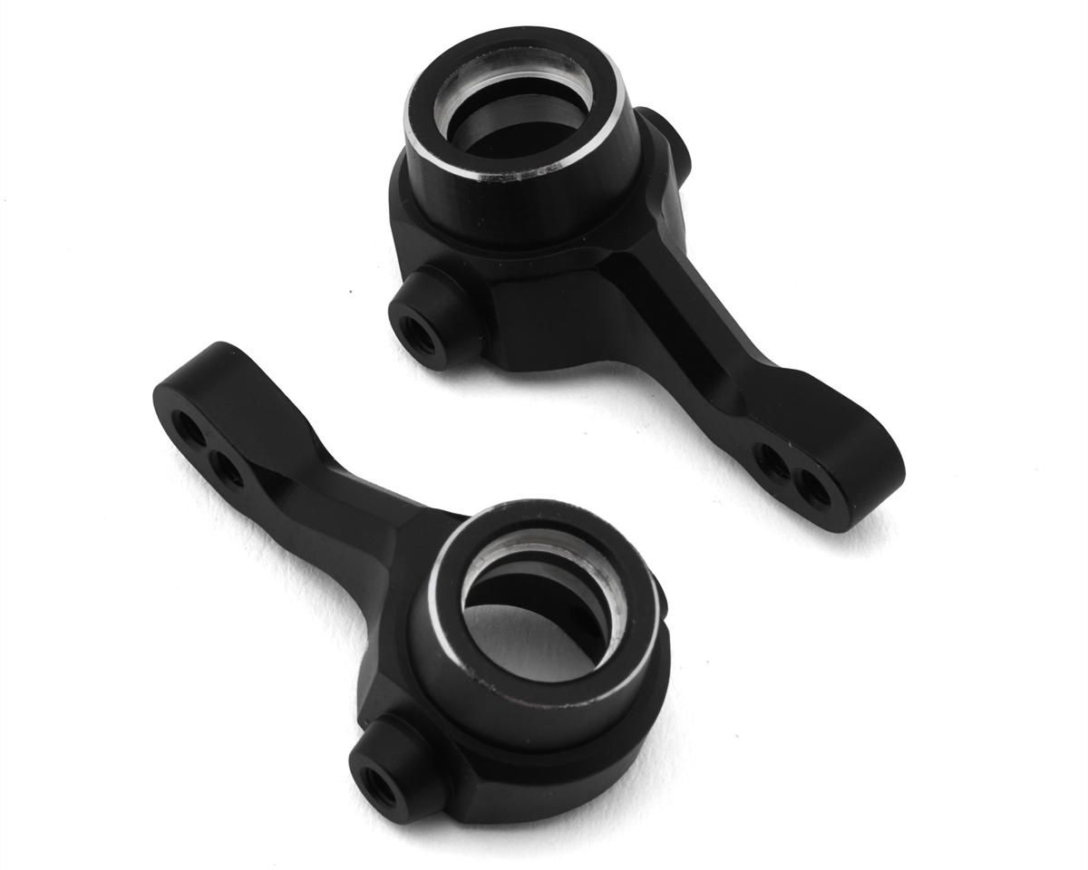 Yeah Racing TC01 Aluminum 7075 Steering Knuckle Set (Black) (Front/Rear)