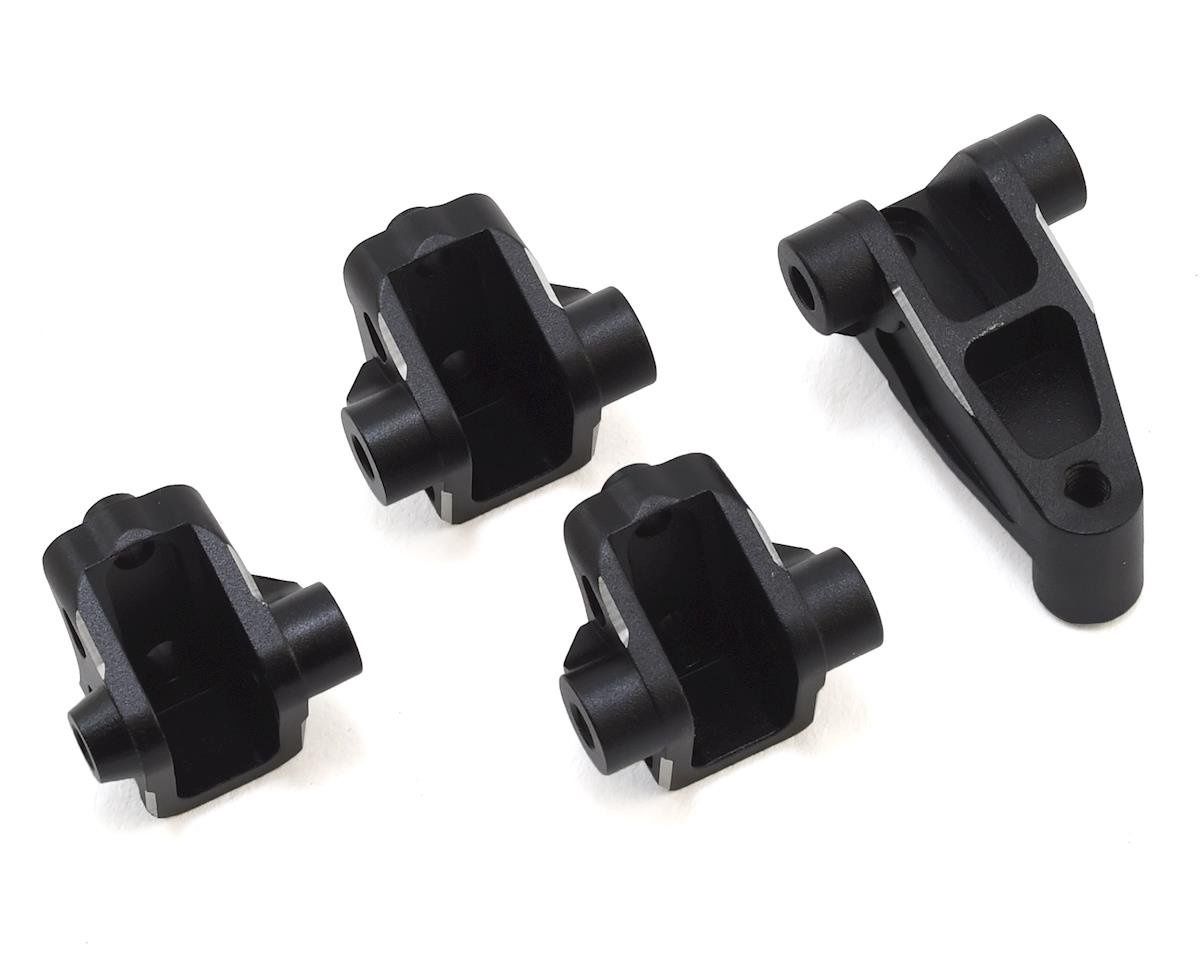 Yeah Racing Aluminum Suspension Link Mount Set for Traxxas TRX-4 (Black)