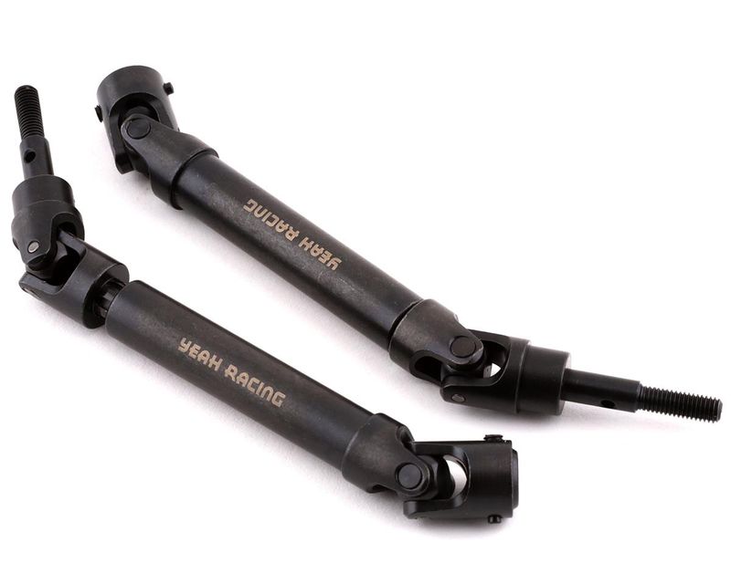 YEA-TRMA-002, Yeah Racing HD Steel Front/Rear Universal Drive Shafts for Traxxas Maxx (2)